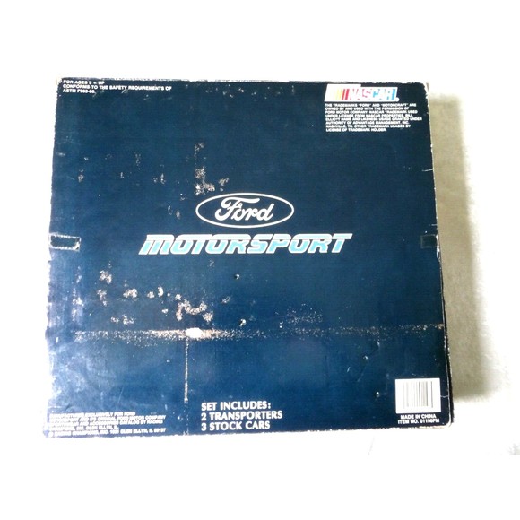 Bill Elliott Ford Motorsport Collections Edition Set 5 Transports and Cars - Picture 14 of 16